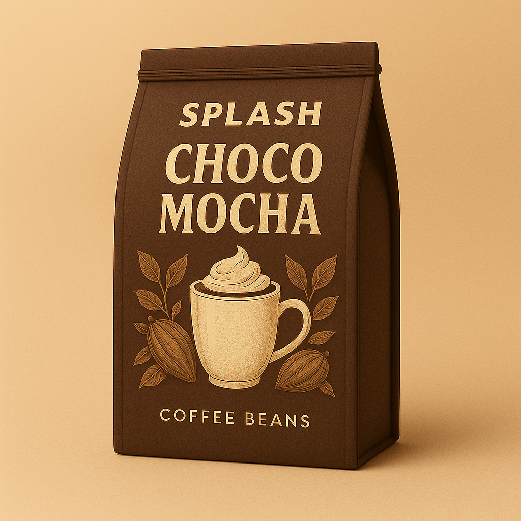 Coffee bean bag demo