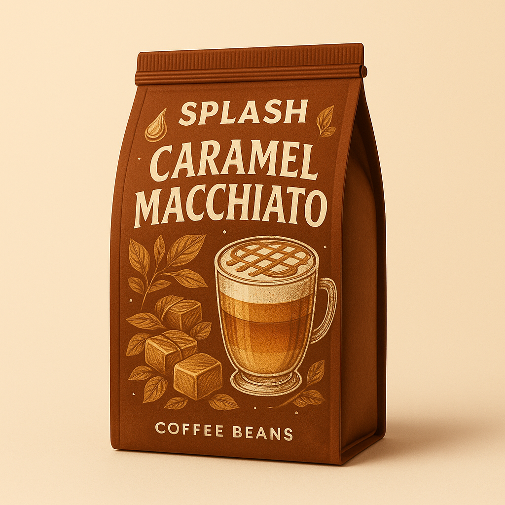 Coffee bean bag demo