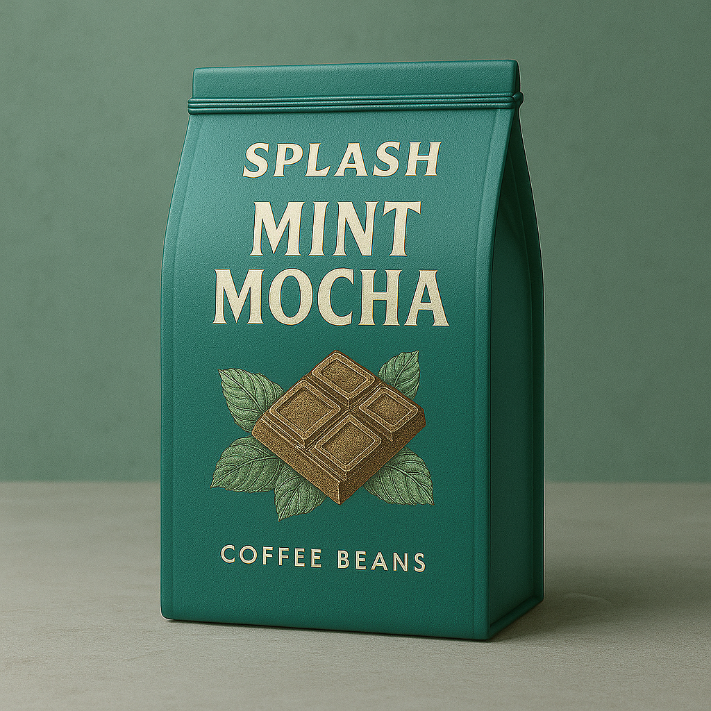 Coffee bean bag demo